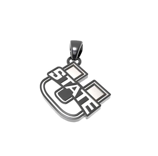 U-State Pendant Stainless Steel Necklace